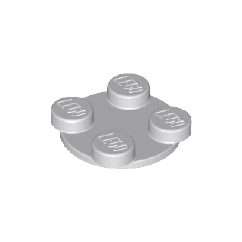 Draaischijf 2x2 top Light Bluish Gray